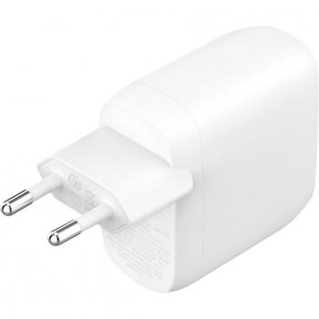 Belkin BoostCharge Pro Dual USB-C Wall Charger with PPS 60W White