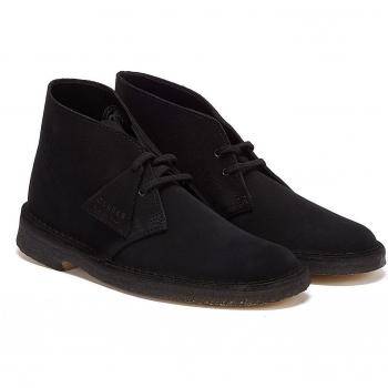 Clarks Originals Desert Suede Men's Black Boots