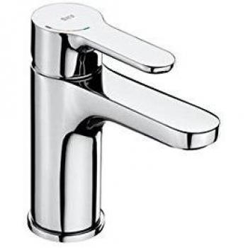 Roca A5A6A09C00 Cold Start Coleccion L20 - Mezclador Monomando Lavabo, Cuerpo Liso, Cromo, Maneta XL