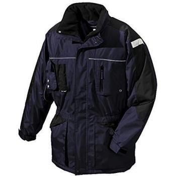 Parka de Invierno AALBORG Talla S Marino/Negro TEXXOR, 100% Poliéster, Impermeable (2000 mm)