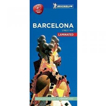 Barcelona - Michelin City Map 9205: Laminated City Plan
