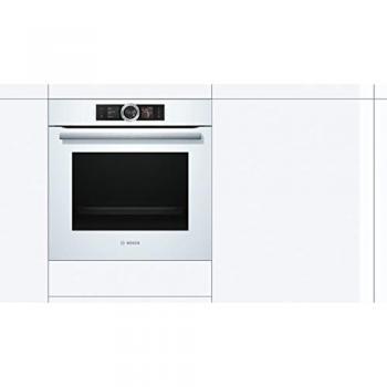 Horno Multifunción Bosch HSG636BW1 Clase A+ en Blanco con Vapor y Display TFT