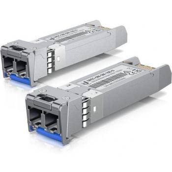 Ubiquiti UACC-OM-SM-10G-D-20 10Gbps Single-Mode Optical Module, 20-Pack