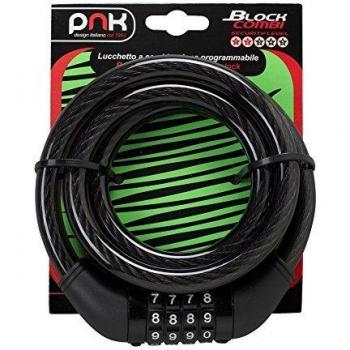 Barbieri Luc/ORCS4 Cable antirrobo para Adulto, Negro, 1200 x 12 mm