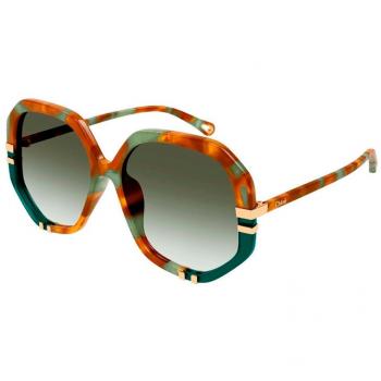 Chloé Ch0105S 010 Multicolor Female Sunglasses, Size: 55 MM