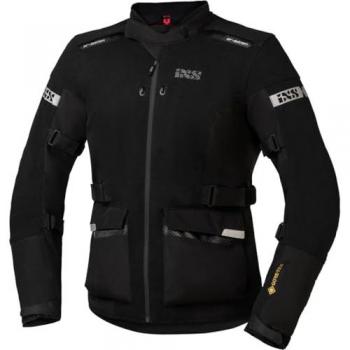Chaqueta de Moto iXS Tour Horizon-GTX Negra, Chaqueta textil de motocicleta, color negro, talla 2XL
