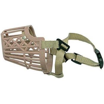 ICA DB956 Bozal de Plástico y Nylon, Beige