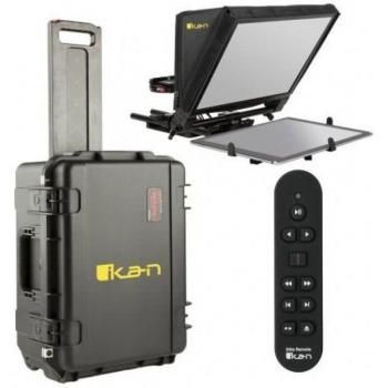 Ikan Elite Pro Universal Large Tablet Teleprompter with Remote and Hard Case