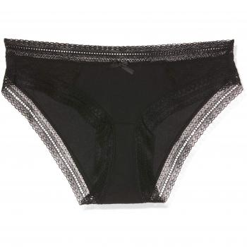 Dim Sexy Tranparency Tul y Transparencia Braguita, Negro