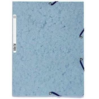Exacompta 55531E - Carpeta con goma, A4, color gris claro