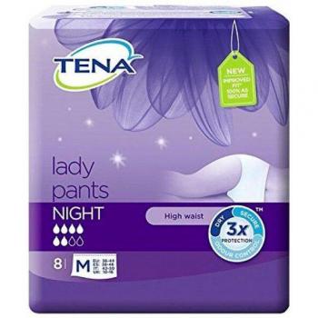 Tena Lady Pants Noche Talla M 8 uds