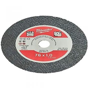 Disco de corte abrasivo de 76mm - 5uds - Cutting Disc SCS41 / 76-3pc