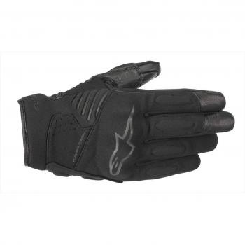 Motorcycle gloves Alpinestars Faster Gloves Black Black, Black/Black, L