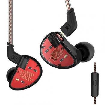 KZ AS10 Auriculares 5 equilibrado Armadure 5BA Auricular, músico en el oído Monitor con 2pin auriculares cable