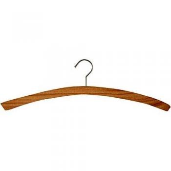 Cintres de Madera, 42 cm de Largo, 2.2 cm de Ancho, Pack de 1 Unidad