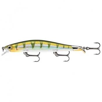 Rapala Bx Brat-Material Cuerpo de Balsa-Señuelo Pesca en Agua Dulce-Profundidad de Nado 0,9m-5cm/10g-Hecho en Estonia-Blue Ghost, Unisex-Adult, Yellow Perch, Taille 12cm / 14g