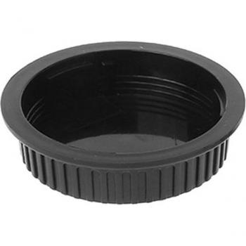 Tapa de Cuerpo de Lente Trasera para Canon EOS EF EFS 5DII 5DIII 6D - Conjunto de Cubiertas, Protección contra el Polvo, Montaje a Tornillo, Plástico Negro,