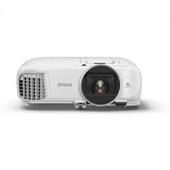 Epson EH-TW5600 - Proyector Full HD 1080p, 2500 lúmenes ANSI, Tecnología 3LCD, Compatible con 3D, Rango de Proyección 762-7620 mm (30-300), Ratio de Contraste 35000:1, Color Blanco