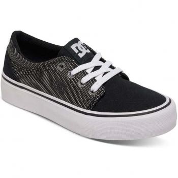 Dc Shoes Trase Tx Se Zapatillas De Caña Baja, Color: Black/Glow, Size: 33 EU