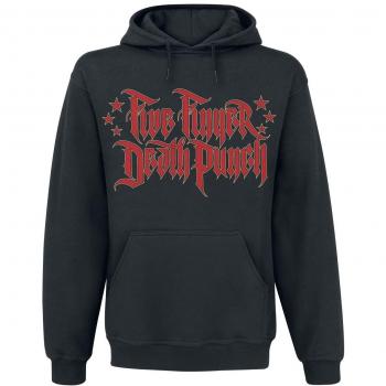 Five Finger Death Punch Justice-Graffiti Sudadera con Capucha Negro S