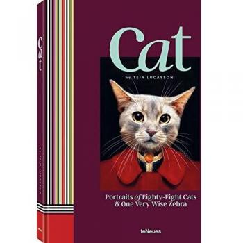 Retrato de Gatos: 88 Retratos de Gatos y un Sabio Cebra (Alemán, Inglés, Francés, Italiano), 192 Páginas
