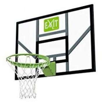 Tablero de Baloncesto EXIT Galaxy con Aro para Mates y Red - Verde/Negro