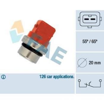 Interruptor de temperatura FAE 35320, testigo de líquido refrigerante