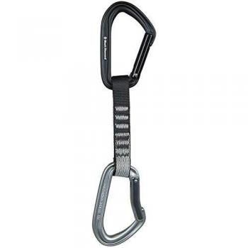 Black Diamond HotForge Quickdraw 12cm - Lightweight Express Set in Light Gray