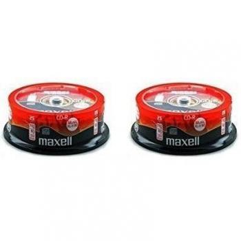 Maxell CD-R MUSIC CD (XL-11 80 Music) - 80 minute Blank Music CD (Compact Disc Digital Audio Recordable) - Compatible with Steepletone Edinburgh, Lancaster, SMC922 & SMC595 + Inovalley Retro 09 & Retro 11 Paris + TEAC LP-R400 & LPR500 Music Centres - 2 x 
