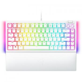 Teclado Razer BlackWidow V4 75% Blanco (USA)