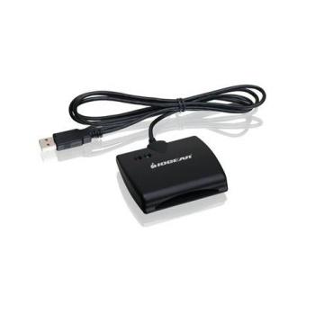 IOGear GSR202 USB 2.0 Smart Card Reader, Black