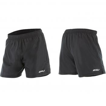 2 x U Active Run Short 5 , color negro, tamaño large