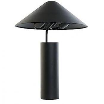 Lámpara de mesa DKD Home Decor de Metal Negro 50 W 220 V, Dimensiones: 39 x 39 x 45 cm