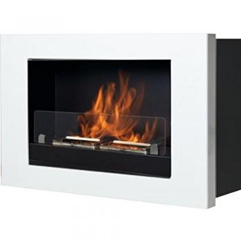 Tecno Air System Treviso Wall-mountable Fireplace Bioetanol Color Blanco - Chimenea