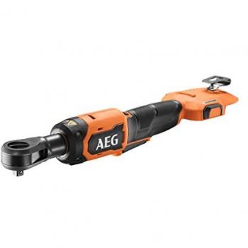 Llave de carraca sin escobillas AEG 18V 3/8, par máximo 74Nm, 0-250rpm, gatillo de velocidad variable