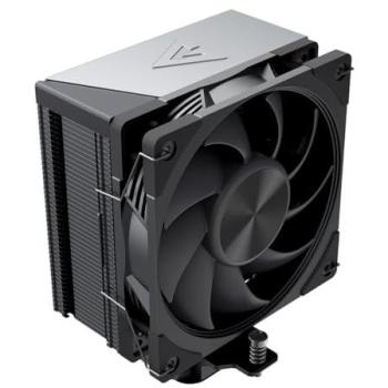 Ventilador para CPU Modecom Volcano 0C T700 - PWM 120 mm, silencioso, 6 tubos de calor, diseño de aletas de aluminio, base universal