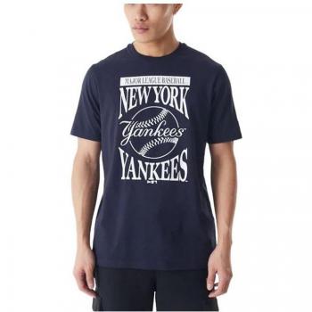 Camiseta New Era MLB Gráfica de Hombre New York Yankees