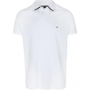 Tommy Hilfiger Men's Regular Fit White Polo Shirt Size L