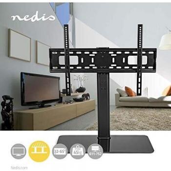 Nedis - Soporte Fijo para TV - 32-65 - hasta 45 kg - 4 Posiciones de Altura