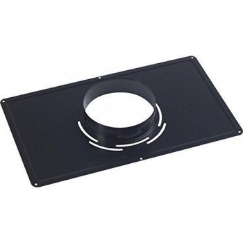 Placa de limpieza de acero inoxidable negro 30x50 cm, D.125