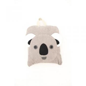 Manta Infantil de Viaje Koala Gris 85 x 145 x 2 cm
