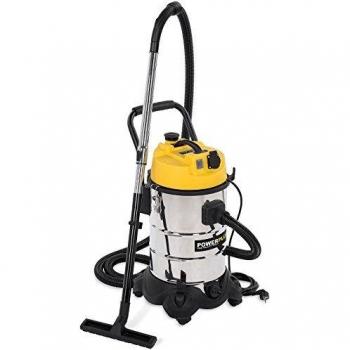 POWERPLUS POWX324 Aspirador seco/húmedo, 1200 W, 240 V, 30 Litros