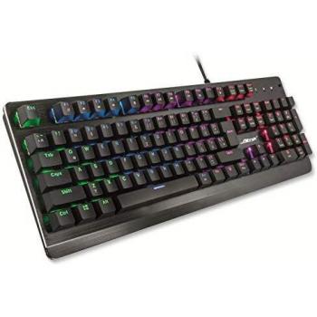 Teclado Mecánico RGB Inter-Tech NK-2000ME, USB, Retroiluminado para Gaming