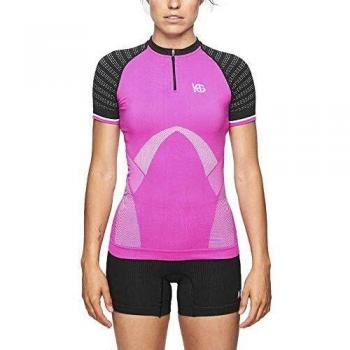 SPORT HG Camiseta Técnica Manga Corta Trailrunning para Mujer. Rosa - HG - 8062