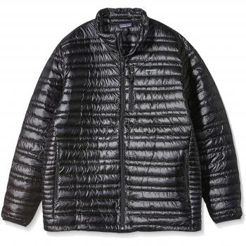 Patagonia Ultralight Down Chaqueta, Hombre, Negro, S