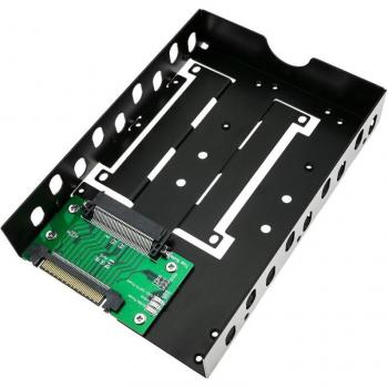 Adaptador HDD/SSD 2.5 a 3.5 Tipo U.2 NVMe Macho/Hembra BeMatik