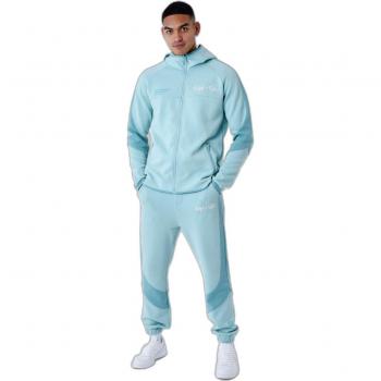 Pantalón de chándal bicolor Project X Paris Two Tone, color cian, talla L