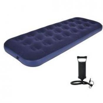 Colchón Hinchable Avenli 191x73x22 cm para Camping, Individual, Incluye Bomba de Aire