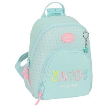 Mini Mochila Reciclado Blackfit8 Enjoy 25x3x13cm