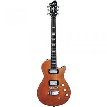 Hagstrom Ultra Max MMD Electric Guitar - Milky Mandarin Satin Finish